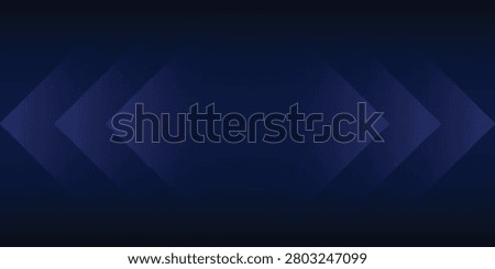 Dark blue glowing arrow light background. Future digital growth technology
