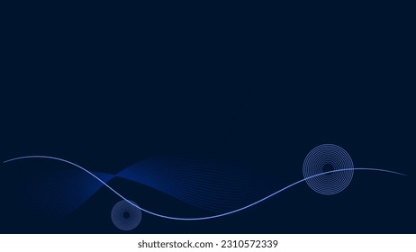 Fondo vectorial de nivelación azul oscuro. Resumen del diseño vectorial de papel pintado azul oscuro. Plantilla para presentación, banner, volante, fondo de pantalla con abstracto azul oscuro brillante.