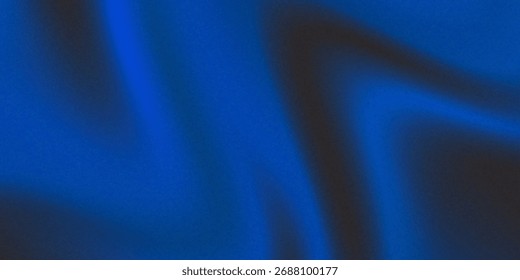 Fondo Abstractas degradado azul oscuro. Gradiente borroso con efecto de textura de ruido de grano, elegante y futurista bueno para el Fondo de pantalla, espacio de copia
