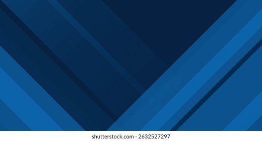 Dark blue gradient background with abstract graphic elements for presentation background and web header design. Suit for business, corporate, institution, party, festive, seminar, and talks.