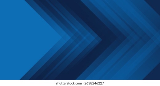 Dark blue gradient background with abstract graphic elements for presentation background and web header design. Suit for business, corporate, institution, party, festive, seminar, and talks.