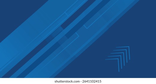 Dark blue gradient background with abstract graphic elements for presentation background and web header design. Suit for business, corporate, institution, party, festive, seminar, and talks. EPS10