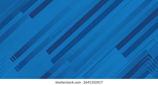 Dark blue gradient background with abstract graphic elements for presentation background and web header design. Suit for business, corporate, institution, party, festive, seminar, and talks. EPS10