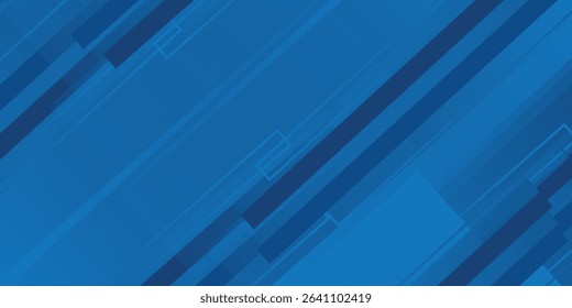Dark blue gradient background with abstract graphic elements for presentation background and web header design. Suit for business, corporate, institution, party, festive, seminar, and talks. EPS10