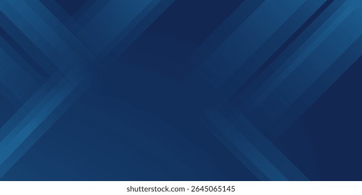 Dark blue gradient background with abstract graphic elements for presentation background and web header design. Suit for business, corporate, institution, party, festive, seminar, and talks.