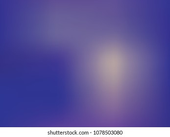 Dark blue gradient background. Blurred bright colors, colorful smoky pattern. Smooth fluid shapes for Web and Mobile Applications, social media, modern decoration Vector illustration
