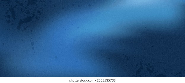 Dark blue gradient background featuring a subtle noise texture. Ideal as a sophisticated backdrop for various design applications. presentations, websites, applications and graphic design