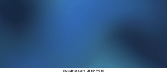 Dark blue gradient background featuring a subtle noise texture. Ideal as a sophisticated backdrop for various design applications. presentations, websites, applications. eps 10