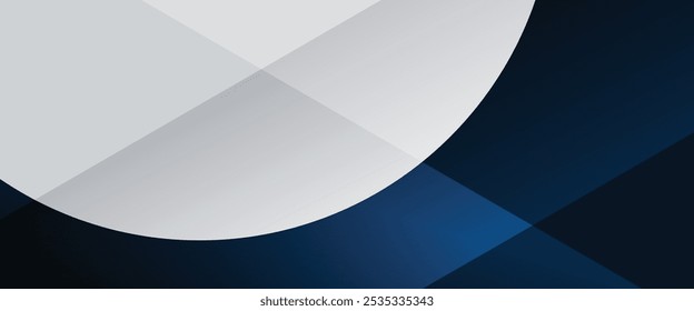Fondo degradado azul oscuro. Abstracto geométrico con gradación de color azul oscuro. Traje para el Anuncio, volante, promoción de las redes sociales, Diseño web, certificado, voucher, tarjeta de la invitación, etc  