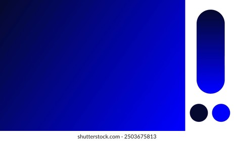 Dark blue and blue gradient background with light blurred pattern. Abstract illustration with gradient blur design. Blurred colored abstract background. Colorful gradient. Vector illustration