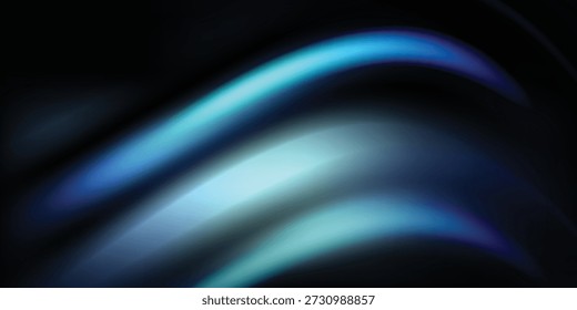Dark Blue Gradient Background - Navy Midnight Color Blend Design Element