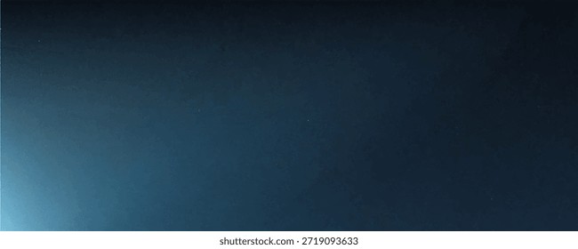 Dark blue gradient color background. Abstract dark blue background. Banner for advertise product on website. Space for text. Vector illustration.