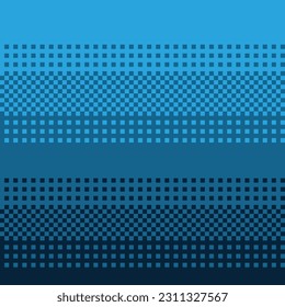 gradiente azul oscuro en el estilo de arte de píxeles