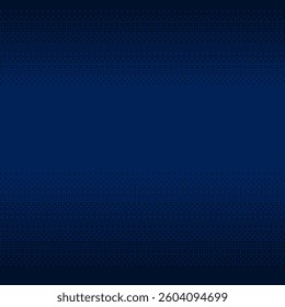 Dark blue gradient pixel background. 8-bit retro video game style seamless pattern. Vector illustration.
