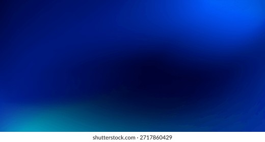Degradado azul oscuro Transición de colores brillantes modernos. Arte de textura de diseño de fondo futurista