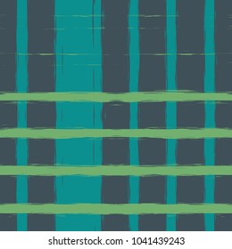 dark blue and green cross lines art grunge paint seamless pattern, background, wallpaper, texture, vector design