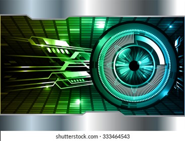 Dark blue green illustration of technology internet network computer background with binary number, style background. infographics. Information. motion blur. pixel. Binary digit. number. vector. eye