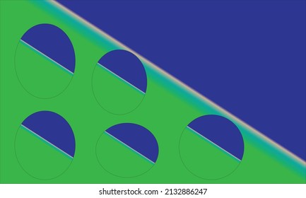 dunkelblauer und grüner Mix-Hintergrund