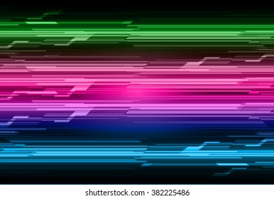 Dark blue green pink Light Abstract Technology background for computer graphic website internet and business. move motion