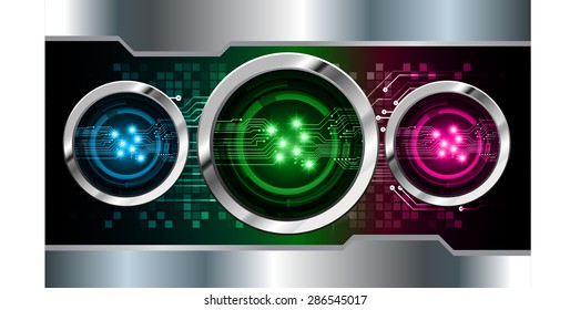 dark blue green pink silver color Light Abstract Technology background for computer graphic website internet and business. circuit. vector illustration. info graphics. wave. beam. ray. Spark