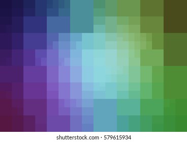 Dark Blue, Green, purple vector Pattern. New rectangular template. Geometric sample. Repeating routine with rectangle shapes.  texture for your design. Pattern can be used for background.