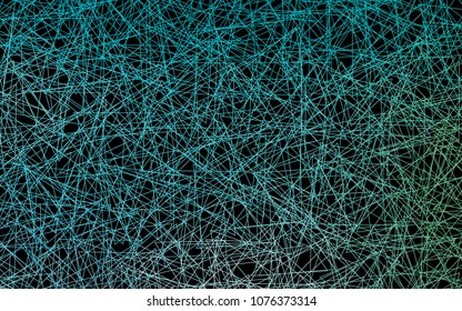 Dark Blue, Green vector abstract colorful background, which consist of triangles. Pattern with colored triangles on white background.