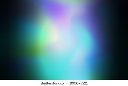 Dark Blue, Green vector abstract layout. Colorful illustration in abstract style with gradient. Brand-new style for your business design.