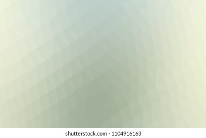 Dark Blue, Green vector abstract polygonal template. Shining colored illustration in a Brand new style. A completely new design for your business.