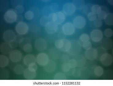 Dark Blue, Green vector abstract blurred pattern. A vague abstract illustration with gradient. The template can be used for your brand book.