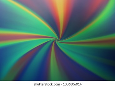 Dark Blue, Green vector abstract bokeh pattern. A completely new color illustration in a bokeh style. Brand new design for your business.