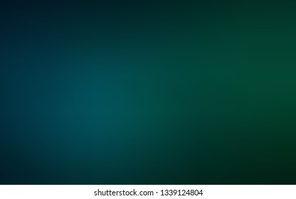Dark Blue, Green vector abstract layout. Glitter abstract illustration with gradient design. Background for designs.