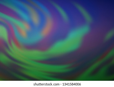Dark Blue, Green vector abstract background. An elegant bright illustration with gradient. A new texture for your design.
