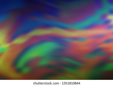 Dark Blue, Green vector abstract bright template. Modern geometrical abstract illustration with gradient. Brand new design for your business.