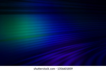 Dark Blue, Green vector abstract layout. New colored illustration in blur style with gradient. Smart design for your work.