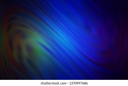 Dark Blue, Green vector abstract bright pattern. An elegant bright illustration with gradient. Elegant background for a brand book.