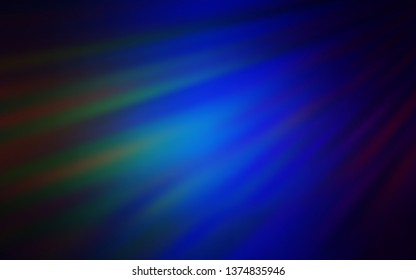 Dark Blue, Green vector abstract bright pattern. Colorful abstract illustration with gradient. Background for a cell phone.
