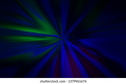 Dark Blue, Green vector abstract bright texture. Colorful abstract illustration with gradient. Background for a cell phone.