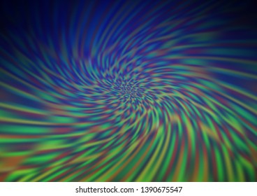 Dark Blue, Green vector abstract bright background. An elegant bright illustration with gradient. The blurred design can be used for your web site.