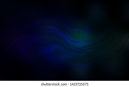 Dark Blue, Green vector abstract blurred layout. An elegant bright illustration with gradient. New style for your business design.