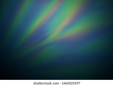 Dark Blue, Green vector abstract background. An elegant bright illustration with gradient. A new texture for your design.