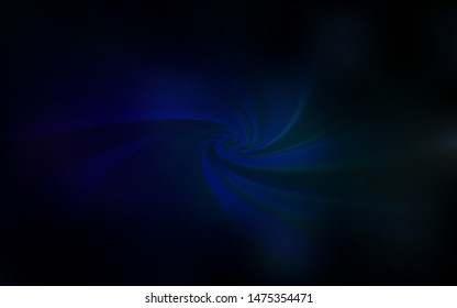Dark Blue, Green vector abstract bright template. Modern abstract illustration with gradient. New style for your business design.