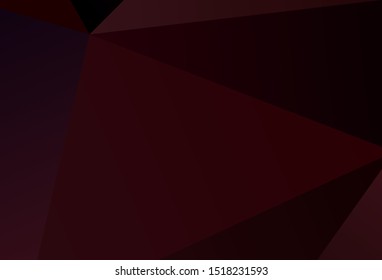 Dark Blue, Green vector abstract mosaic background. Creative illustration in halftone style with triangles. Textured pattern for your backgrounds.