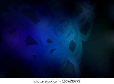 Dark Blue, Green vector abstract layout. Modern abstract illustration with gradient. New style for your business design.