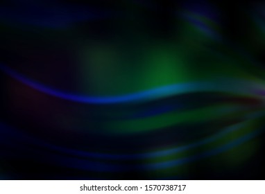 Dark Blue, Green vector abstract bright pattern. Abstract colorful illustration with gradient. New style design for your brand book.