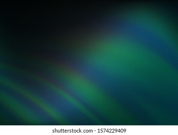 Dark Blue, Green vector abstract bright background. Shining colorful illustration in a Brand new style. The best blurred design for your business.