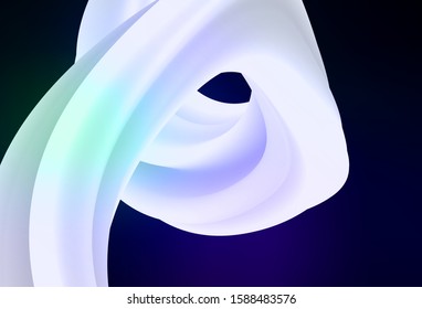 Dark Blue, Green vector abstract blurred background. Abstract colorful illustration with gradient. New style for your business design.