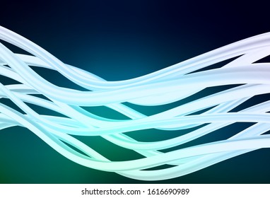 Dark Blue, Green vector abstract blurred layout. New colored illustration in blur style with gradient. Smart design for your work.