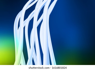 Dark Blue, Green vector abstract bright texture. New colored illustration in blur style with gradient. New design for your business.