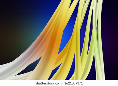 Dark Blue, Green vector abstract blurred background. Colorful abstract illustration with gradient. Background for a cell phone.
