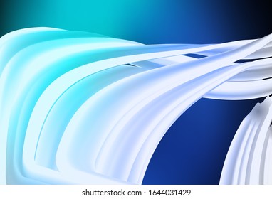 Dark Blue, Green vector abstract bright template. An elegant bright illustration with gradient. New style design for your brand book.